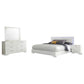 Felicity by Coaster Contemporary Bedroom Collection - White Finish