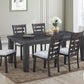 Bailey Weathered Grey 7 Pc Dining Set by Cosmos