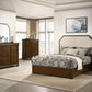 Garland 4 Pc Brown Cherry Bedroom Set by Coaster