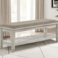 Franco White Bench 205337
