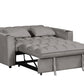 Pullout Sofa Sleeper 2098 - 3 Velvet Colors