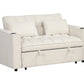 Pullout Sofa Sleeper 2098 - 3 Velvet Colors