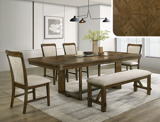Broadmoor 6 Pc Expandale Dining Collection