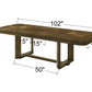 Broadmoor 6 Pc Expandale Dining Collection