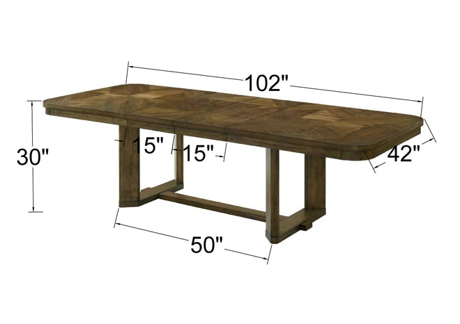 Broadmoor 6 Pc Expandale Dining Collection