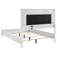 Cassia White High Gloss 4 Pc Bedroom Set