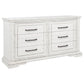 McKinney 4 Pc White Bedroom Set 215871Q-S4