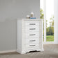 McKinney White Chest 215875