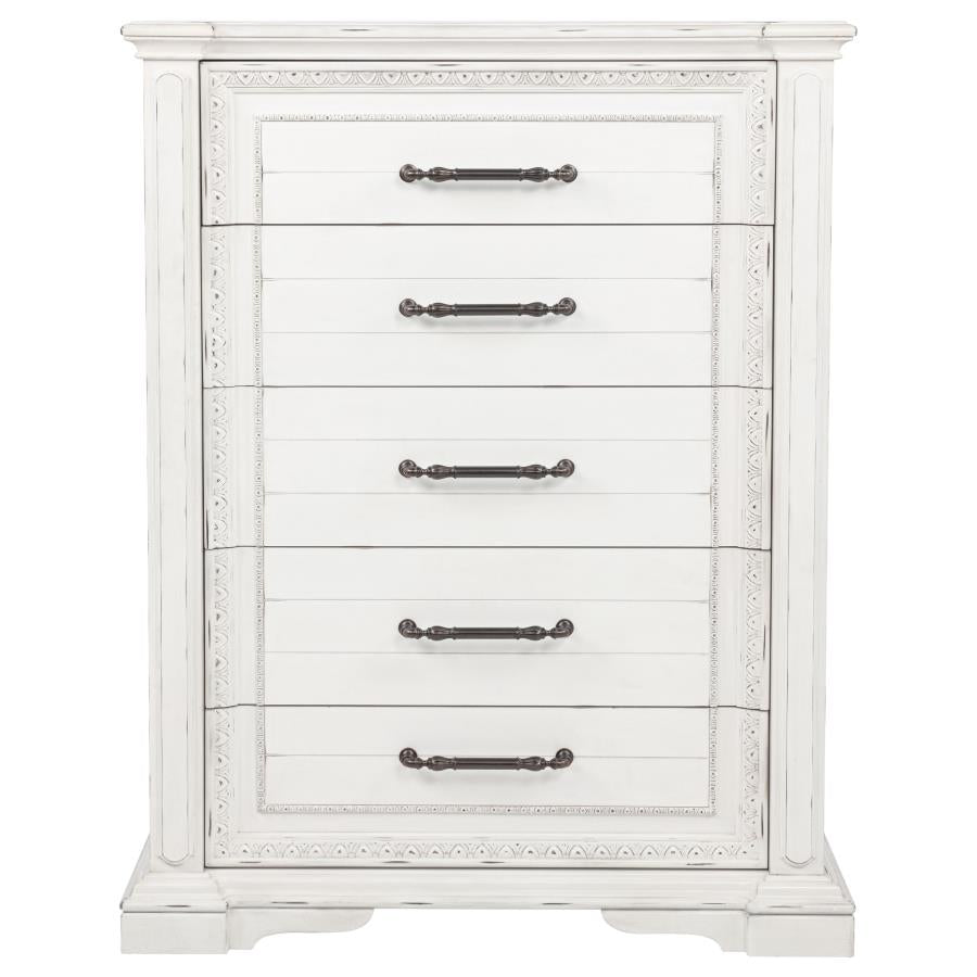 McKinney White Chest 215875
