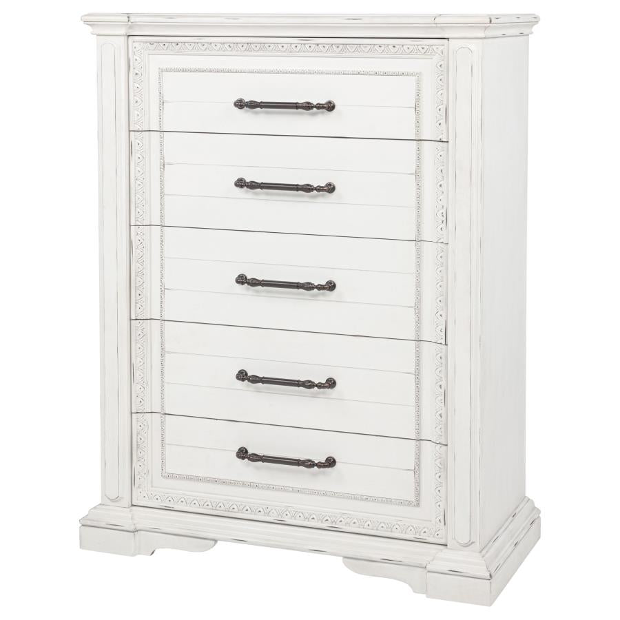 McKinney White Chest 215875