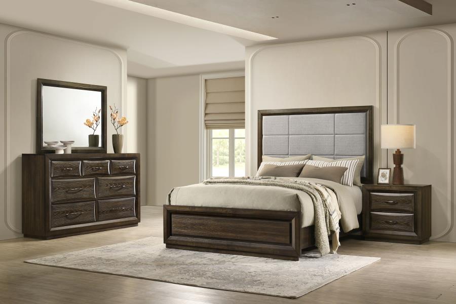 Atlas Dark Oak 4 Pc Bedroom Set