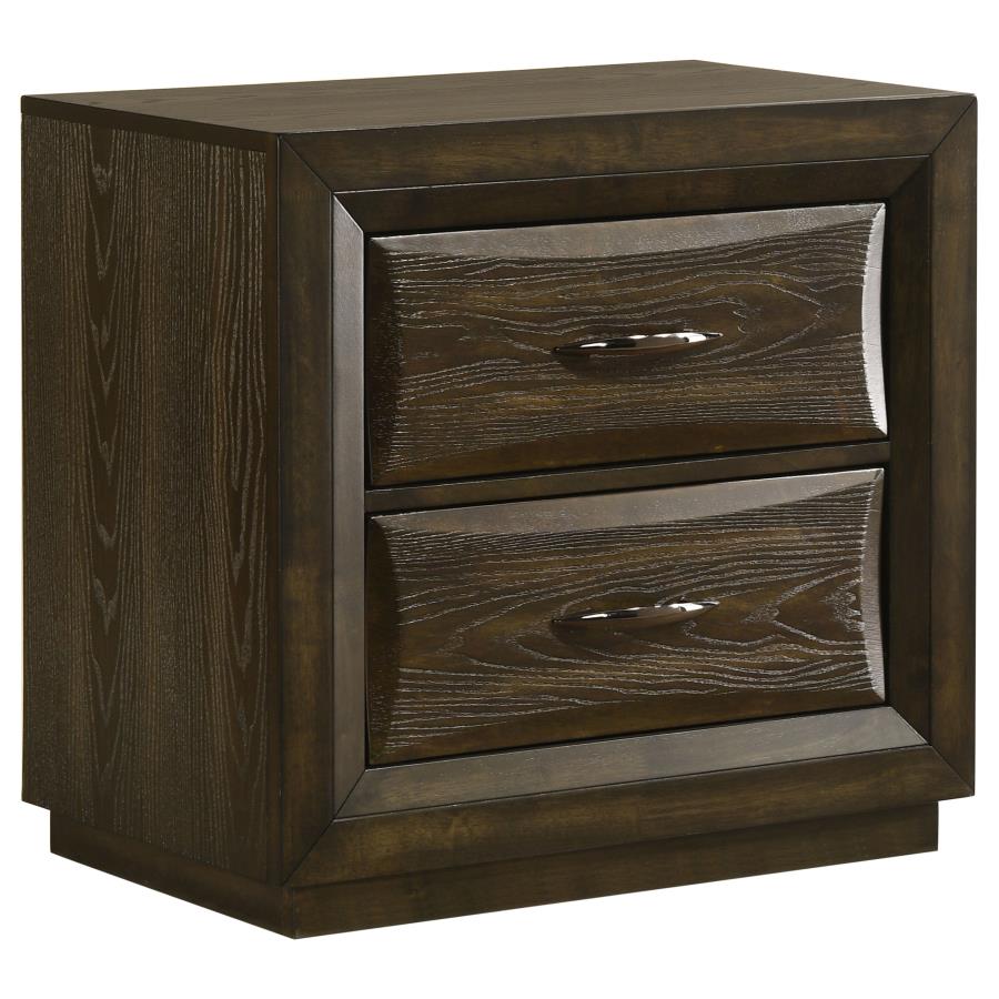 Atlas Dark Oak 4 Pc Bedroom Set