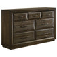 Atlas Dark Oak 4 Pc Bedroom Set