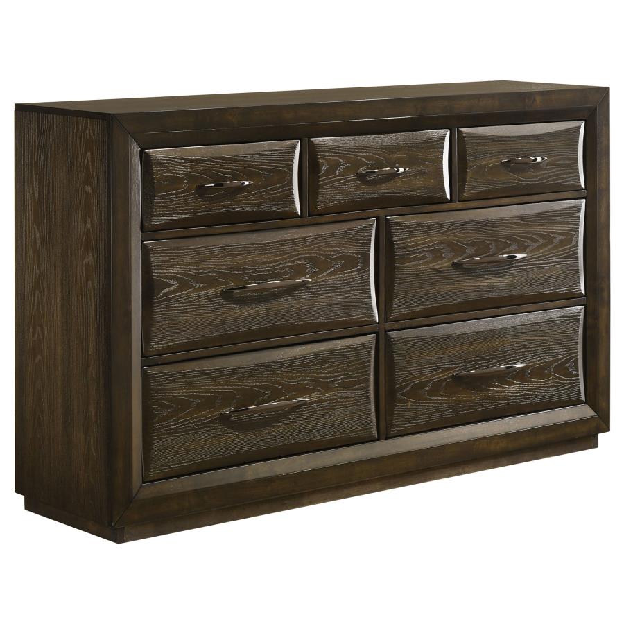 Atlas Dark Oak 4 Pc Bedroom Set