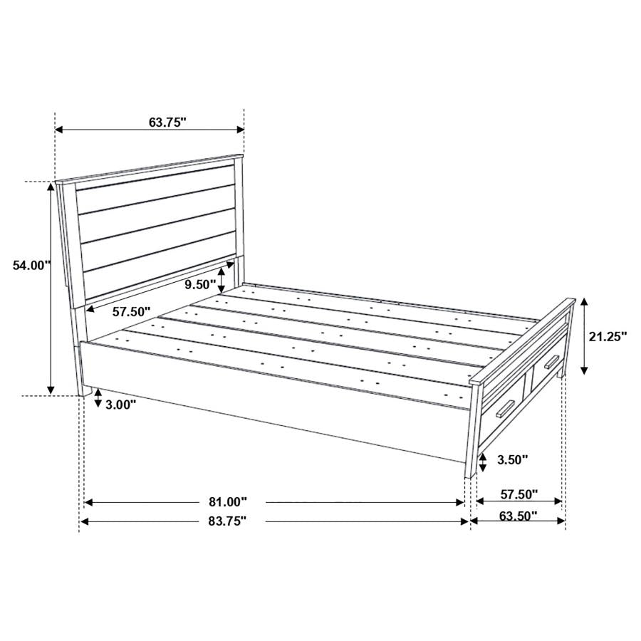 Woodmont Rustic Bedroom Collection by Coaster Furniture