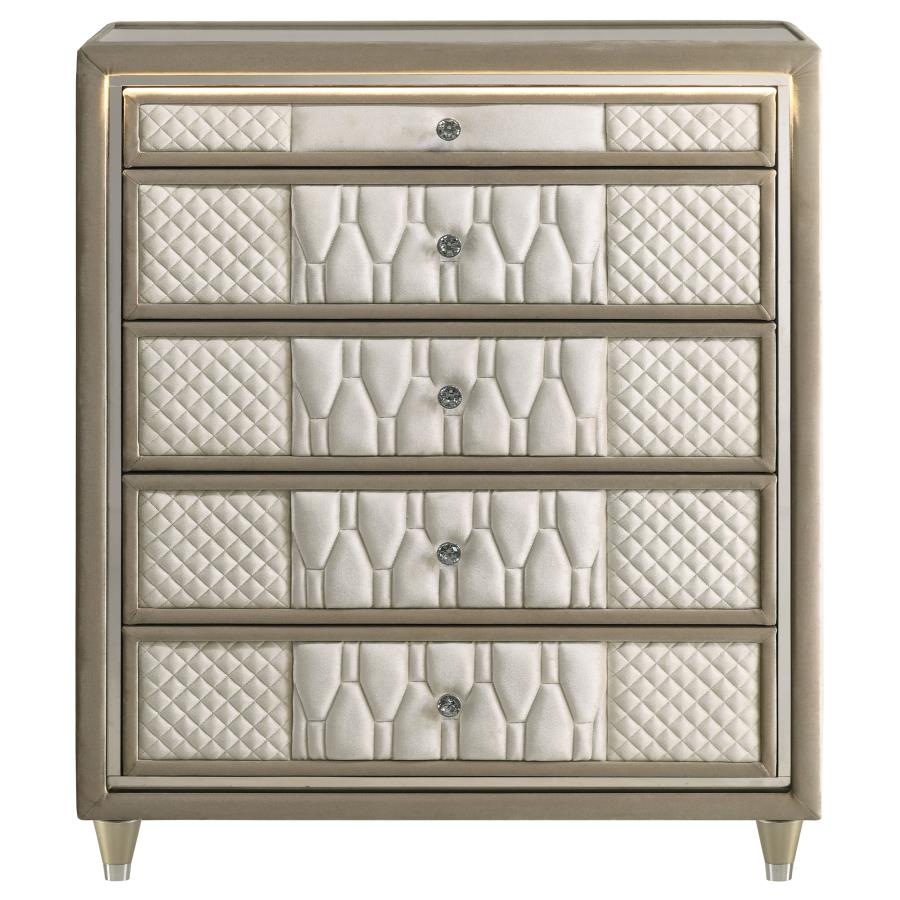 Lorient 222665 Ivory & Camel Chest