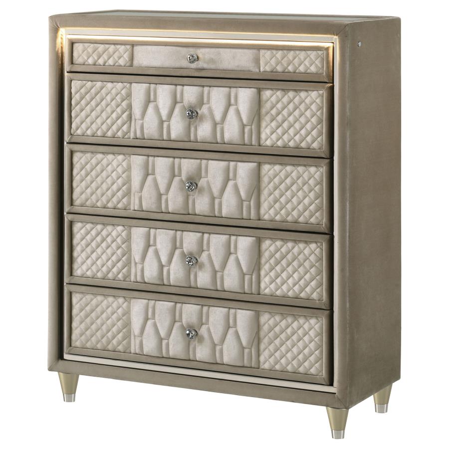 Lorient 222665 Ivory & Camel Chest