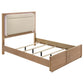Leanne Light Oak 4 Pc LED Bedroom Set