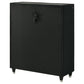 Lorient Black Velvet 5 Drawer Chest