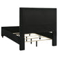 Ravenne Velvet Upholstered Queen LED Bed