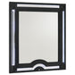 Ravenne Black Velvet Art Deco Bedroom Set