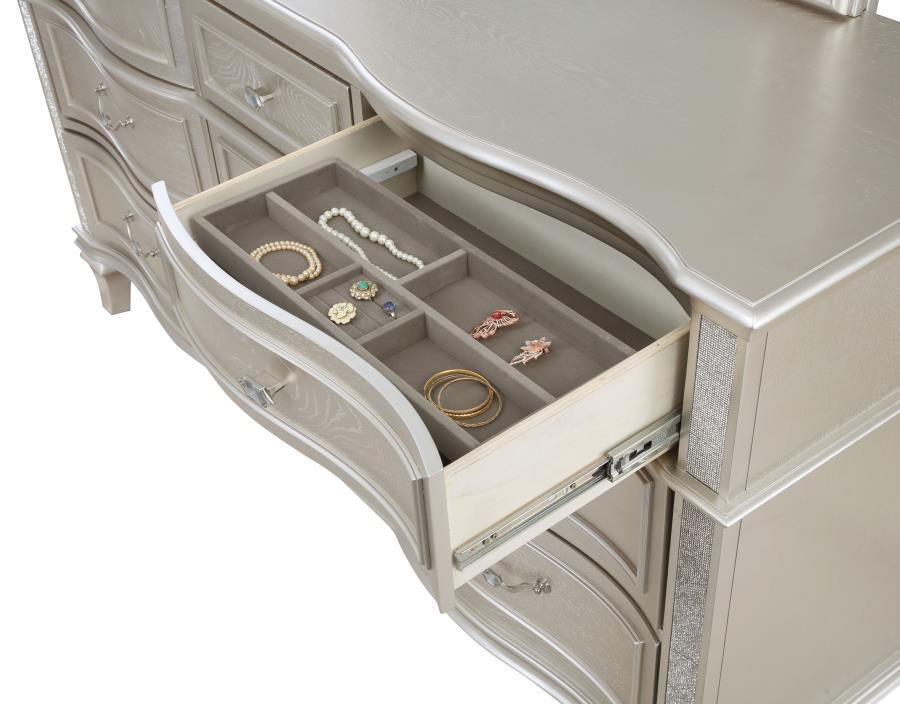 Evangeline 9 Drawer Dresser 223393