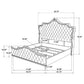 Antonella 4 Pc Bedroom Set - King Bed