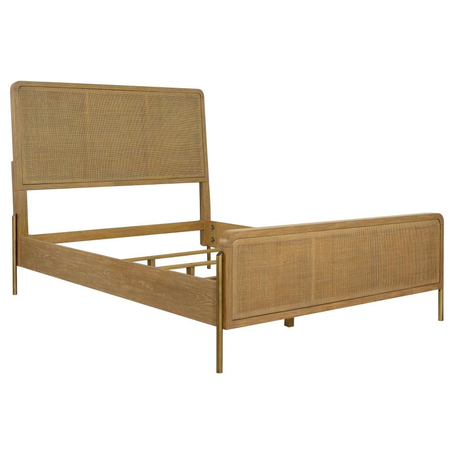 Colección de dormitorio Arini Mid-Century - Acabado lavado arena