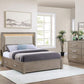 Kenora Barley Brown 4 Pc Bedroom Set by Coaster