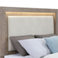 Kenora Barley Brown 4 Pc Bedroom Set by Coaster
