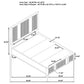 Terrace 224900Q-S5 Ash Brown 5 Pc Bedroom Set