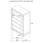 Gran Park 5 Drawer Chest 224935
