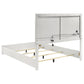 Ives King 4 Pc White High Gloss Bedroom Set