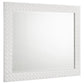 Ives King 4 Pc White High Gloss Bedroom Set