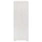 Ives Bedroom Chest of Drawers White High Gloss