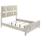 Olivia Pearl White 4 Pc LED Bedroom Set