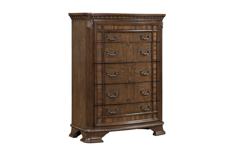 Bridgepoint 5 Drawer Brown Chest 2392-9