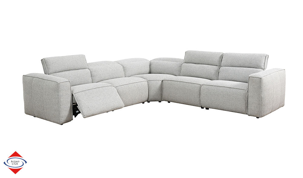 Kian 241 Power Fabric Sectional