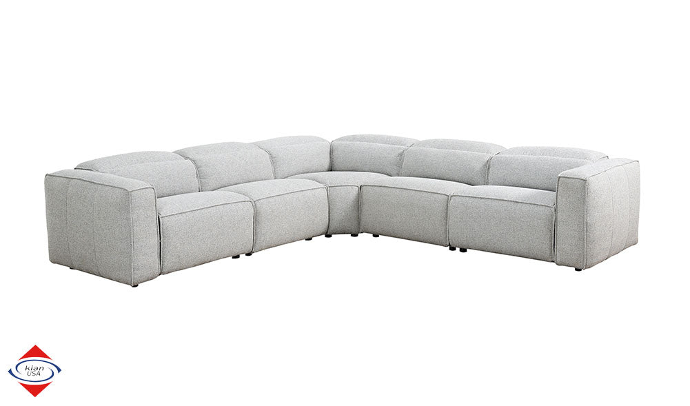 Kian 241 Power Fabric Sectional