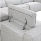 Kian 241 Power Fabric Sectional