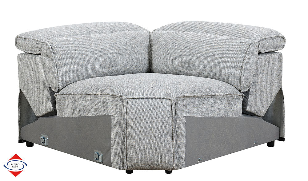 Kian 241 Power Fabric Sectional