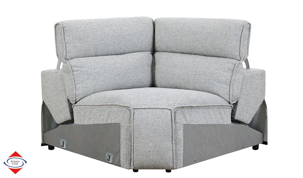 Kian 241 Power Fabric Sectional