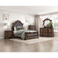 Gilmartin Dark Brown 4 Pc King Bedroom Set