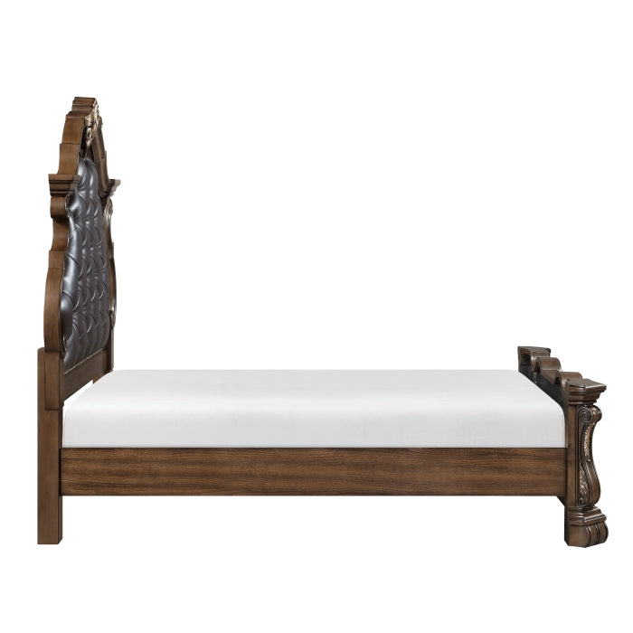 Gilmartin Dark Brown 4 Pc King Bedroom Set