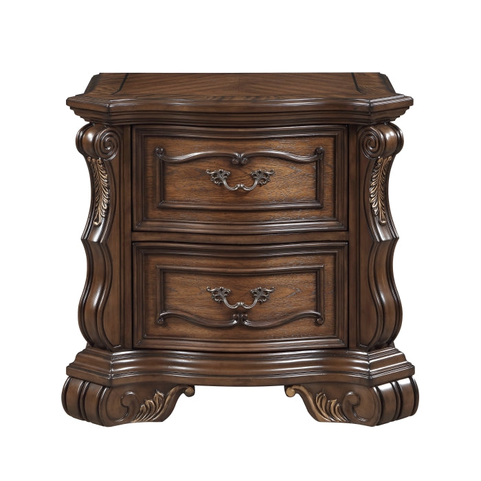 Gilmartin Dark Brown 4 Pc King Bedroom Set