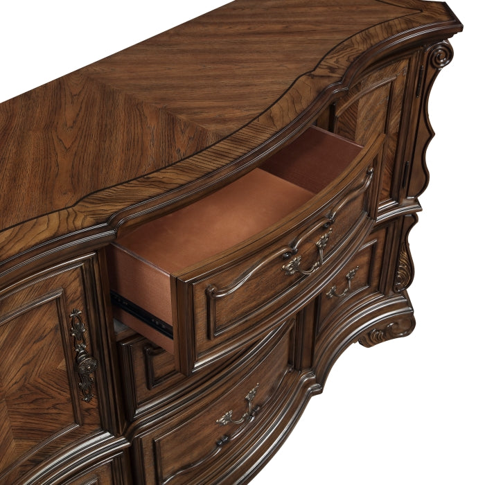 Gilmartin Dark Brown Dresser 2424-5