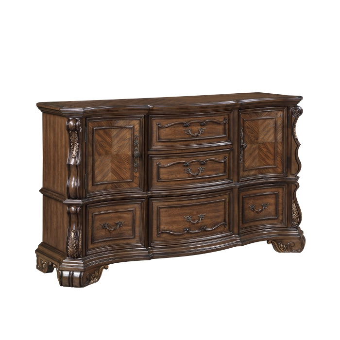 Gilmartin Dark Brown Dresser 2424-5