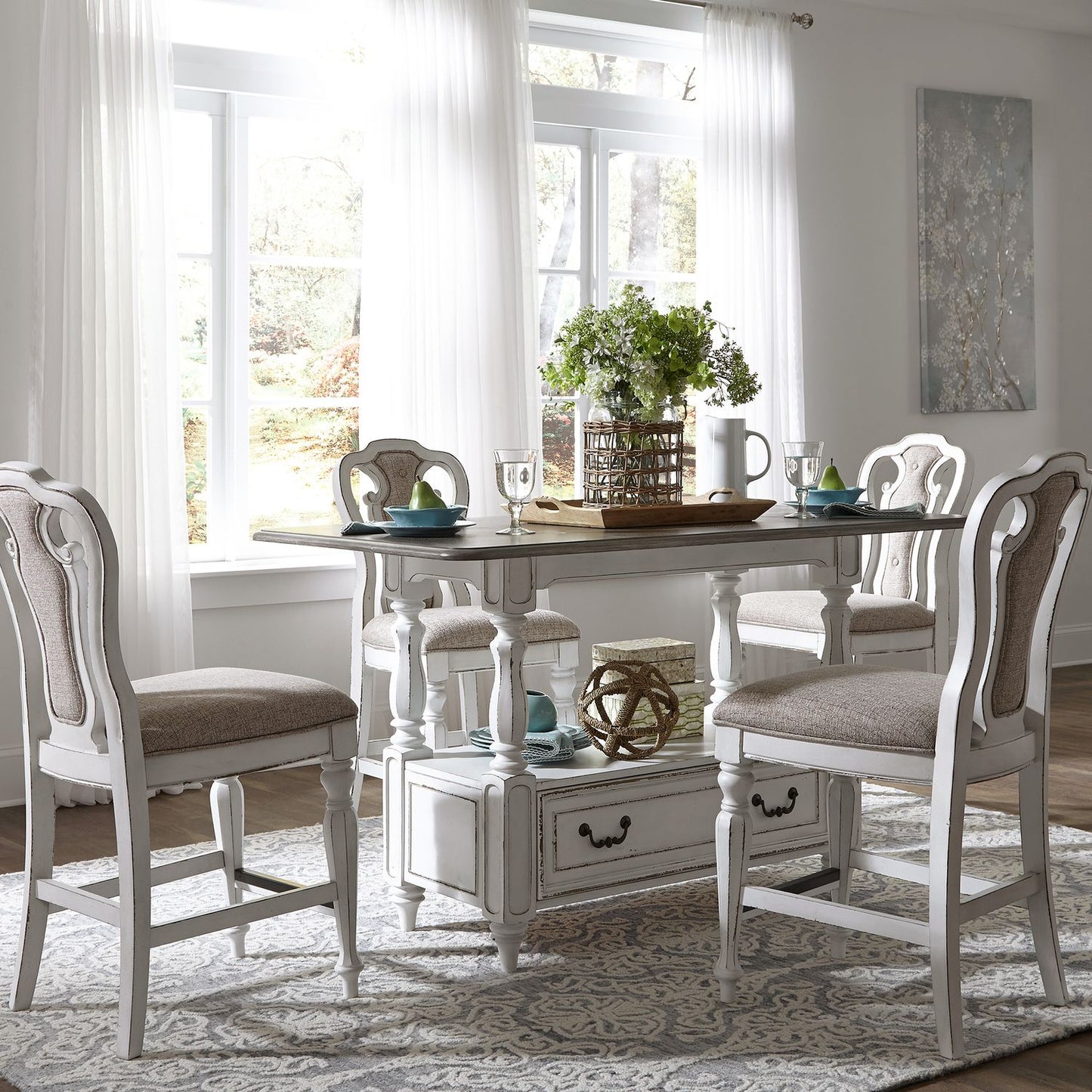 Magnolia Manor 5 Pc Gathering Set 244-DR-5GTS