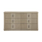 Ribbon Light Oak 4 Pc Bedroom Set w/LED