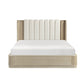 Ribbon Light Oak 4 Pc Bedroom Set w/LED